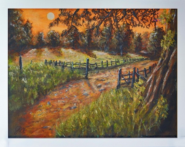 Sunrise Sunset painting by Gunter Radinger