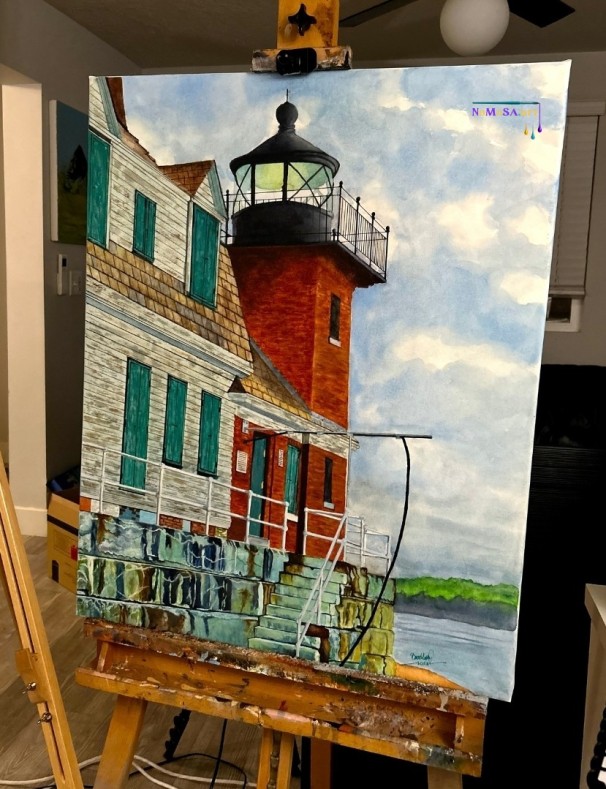 Rustic Lighthouse, Brad Jones