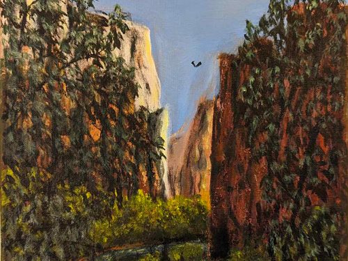 Canyon - painting by Gunter